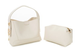 Lucky Bees Bolso de Hombro 925 - Crema